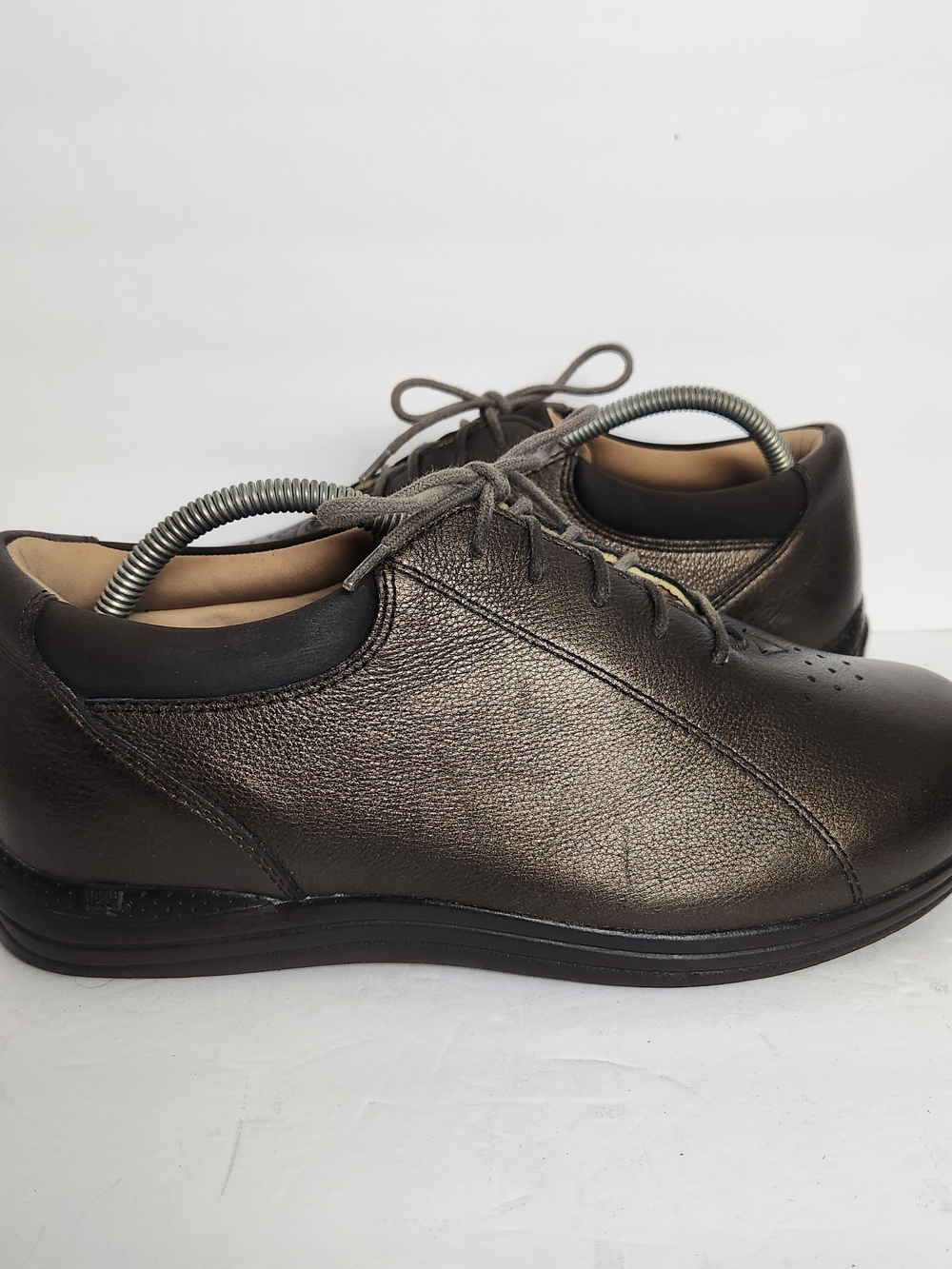 Drew Women's Size 10.5 WW Bronze Tulip Orthopedic Walking Lace Up Shoes 10202-9Q